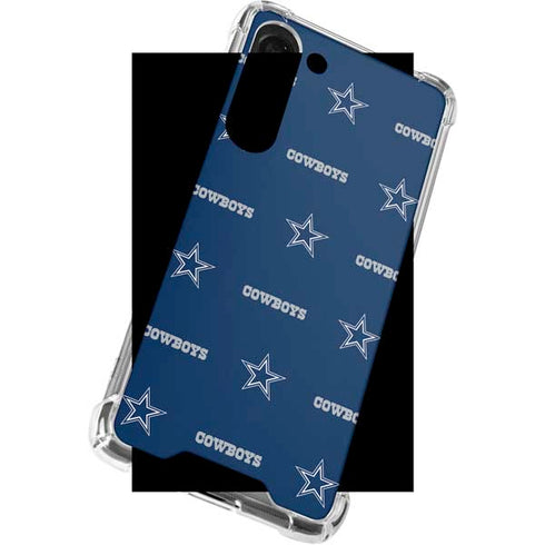 NFL Dallas Cowboys Blitz Series Galaxy S24 FE Clear Case